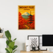 Mount Fuji Japan V02 Poster (Heimbüro)