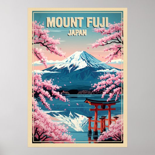 Mount Fuji Japan V03 Poster (Vorne)