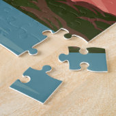 Mount Fuji Japan Vintag Puzzle (Seite)