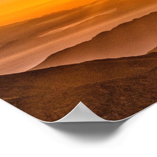 Mount fuji japan Vulkanberg Poster (Ecke)