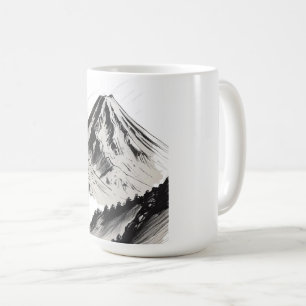 Mount Fuji Japanisch Kaffeetasse