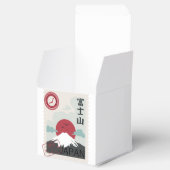 Mount Fuji Japanische Briefmarke Tokyo machte Japa Geschenkschachtel (Geöffnet)
