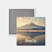 Mount Fuji Magnet (Vorderseite/Rückseite)