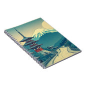 Mount Fuji-Notebook Notizblock (Rechte Seite)