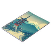 Mount Fuji-Notebook Notizblock (Linke Seite)