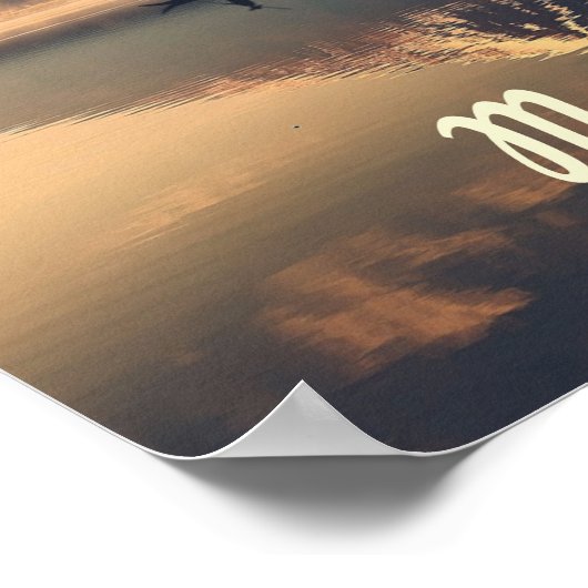 Mount Fuji Poster (Ecke)