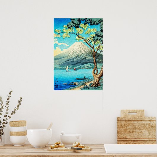 Mount Fuji Poster (Küche)