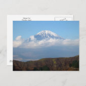 Mount Fuji Postkarte (Vorne/Hinten)