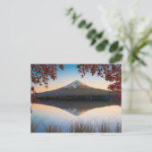 Mount Fuji Postkarte (Stehend Vorderseite)