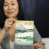 Mount Fuji Postkarte