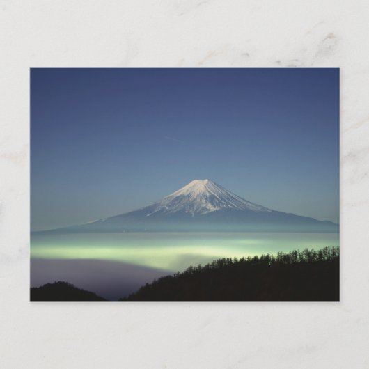 Mount Fuji Postkarte (Vorderseite)
