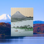 Mount Fuji Puzzle<br><div class="desc">Meine Vektordeutung des Holzschnitts "Pine Forest of Mio" aus dem Jahre 1858 von Hiroshige, Bibliothek der öffentlichen Sammlungen des Kongresses.</div>
