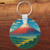 Mount Fuji Schlüsselanhänger (Rückseite)