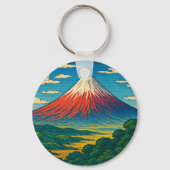 Mount Fuji Schlüsselanhänger (Rückseite)