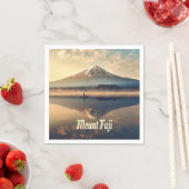 Mount Fuji Serviette (Beispiel)