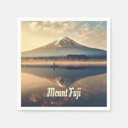 Mount Fuji Serviette (Vorderseite)