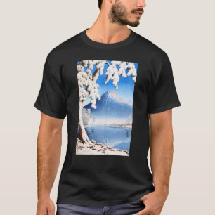 Mount Fuji Snow Winterlandschaft Japan Ka T-Shirt