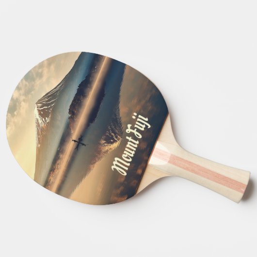 Mount Fuji Tischtennis Schläger (Seitenansicht)