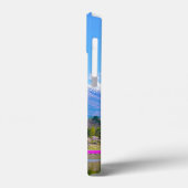 Mount Fuji Trees und Blume Case-Mate iPhone Hülle (Rückseite / Links)