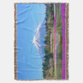 Mount Fuji Trees und Blume Decke (Vorderseite Vertikal)