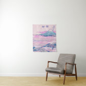 Mount Fuji Ukiyo-e Japanische Vintage Kunst Wandteppich (Beispiel)