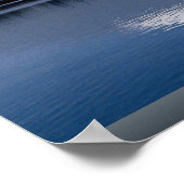 Mount Fuji und Reflexion im Kawaguchi-See, Japan Poster (Ecke)