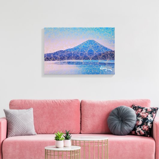Mount Fuji V von Rofey Leinwanddruck (Insitu (Wohnzimmer))