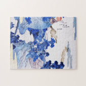 Mount Fuji View from the Hot Springs of Hakone Puzzle (Horizontal)