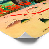 Mount Fuji Vintag Japanisch Poster (Ecke)
