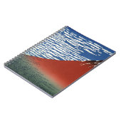 Mount Fuji Volcano Japan Malerei Notizblock (Linke Seite)