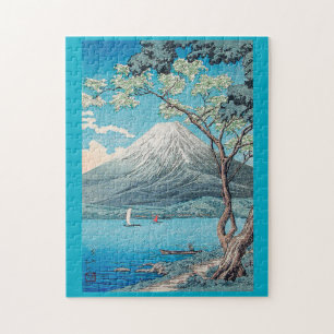 Mount Fuji vom See Yamanaka, Druck von H.Takahashi Puzzle