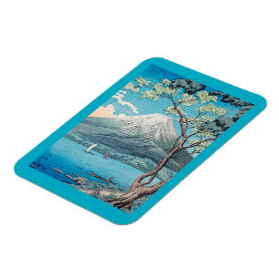 Mount Fuji vom See Yamanaka Magnet