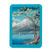 Mount Fuji vom See Yamanaka Magnet (Vertikal)