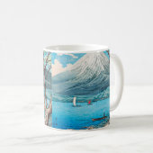 Mount Fuji vom See Yamanaka von Hiroaki Takahashi Kaffeetasse (VorderseiteRechts)