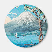 Mount Fuji vom See Yamanaka von Hiroaki Takahashi Magnet (Vorne)
