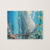 Mount Fuji vom See Yamanaka von Hiroaki Takahashi Puzzle (Horizontal)