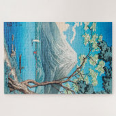 Mount Fuji vom See Yamanaka von Hiroaki Takahashi Puzzle (Horizontal)