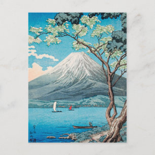 Mount Fuji vom Yamanaka-See von Hiroaki Takahashi Postkarte