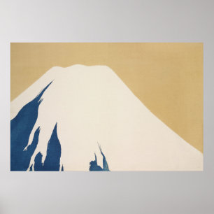Mount Fuji von Momoyogusa von Kamisaka Sekka Poster