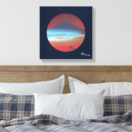 Mount Fuji von Rofey Leinwanddruck (Insitu (Schlafzimmer))