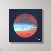 Mount Fuji von Rofey Leinwanddruck (Vorderseite)