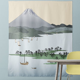Mount Fuji Wandteppich