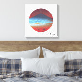 Mount Fuji White von Rofey Leinwanddruck (Insitu (Schlafzimmer))
