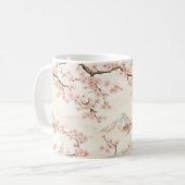 Mount Fuji with Cherry Blossoms – Japanese (3) Kaffeetasse (Vorderseite Links)