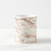 Mount Fuji with Cherry Blossoms – Japanese (3) Kaffeetasse (Mittel)