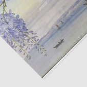 Mount Fujiyama Japan Wysteria von Marianne North Seidenpapier (Ausschnitt)