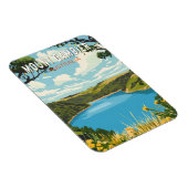 Mount Gambier Australia Reisen Vintag Magnet (Rechte Seite)