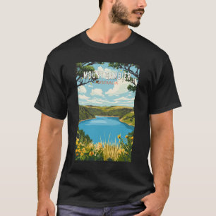 Mount Gambier Australien Reise Kunst Vintage T-Shirt