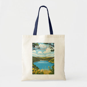 Mount Gambier Australien Reise Kunst Vintage Tragetasche