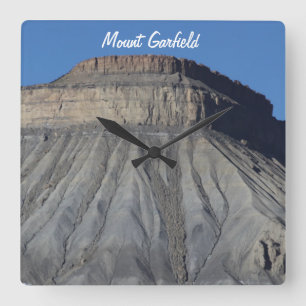 Mount Garfield Clock Quadratische Wanduhr